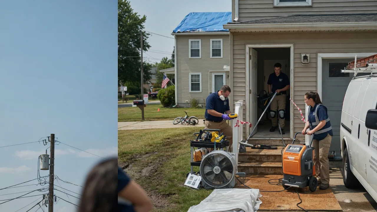 Water Damage Repair in Godwin, NC near me